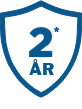 2 års garanti